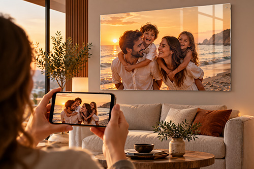 Kendi Fotoğrafınızdan Cam Tablo Yaptırabilir misiniz? Kişiye Özel Cam Tablo Rehberi