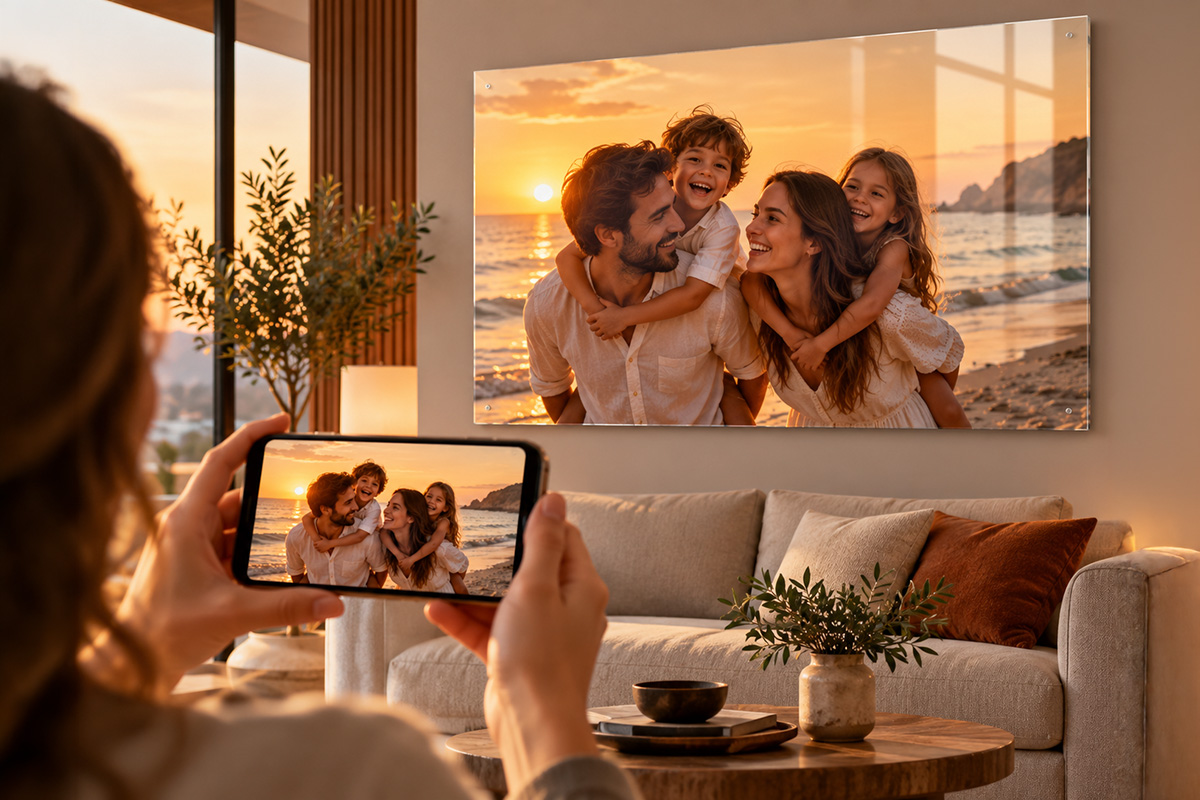 Kendi Fotoğrafınızdan Cam Tablo Yaptırabilir misiniz? Kişiye Özel Cam Tablo Rehberi