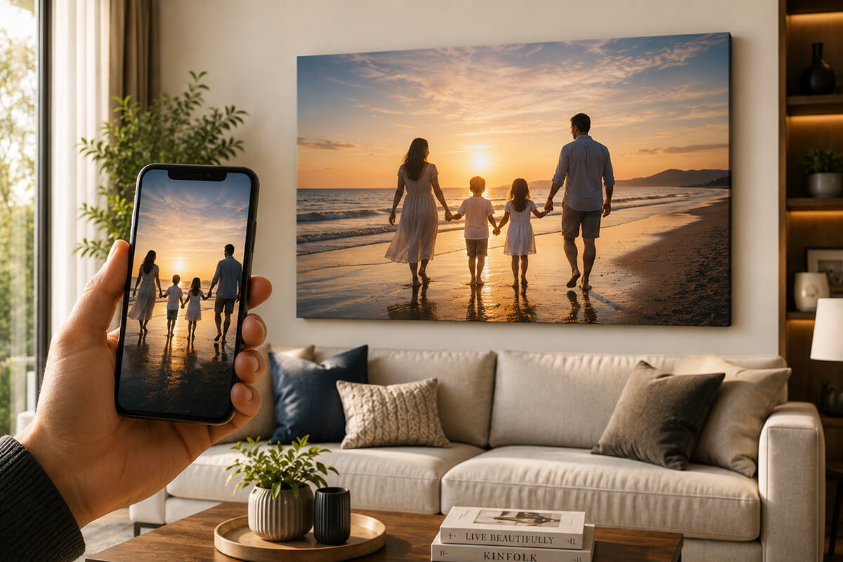 Telefonla Çekilen Fotoğraf Kanvas Tablo İçin Yeterli mi?