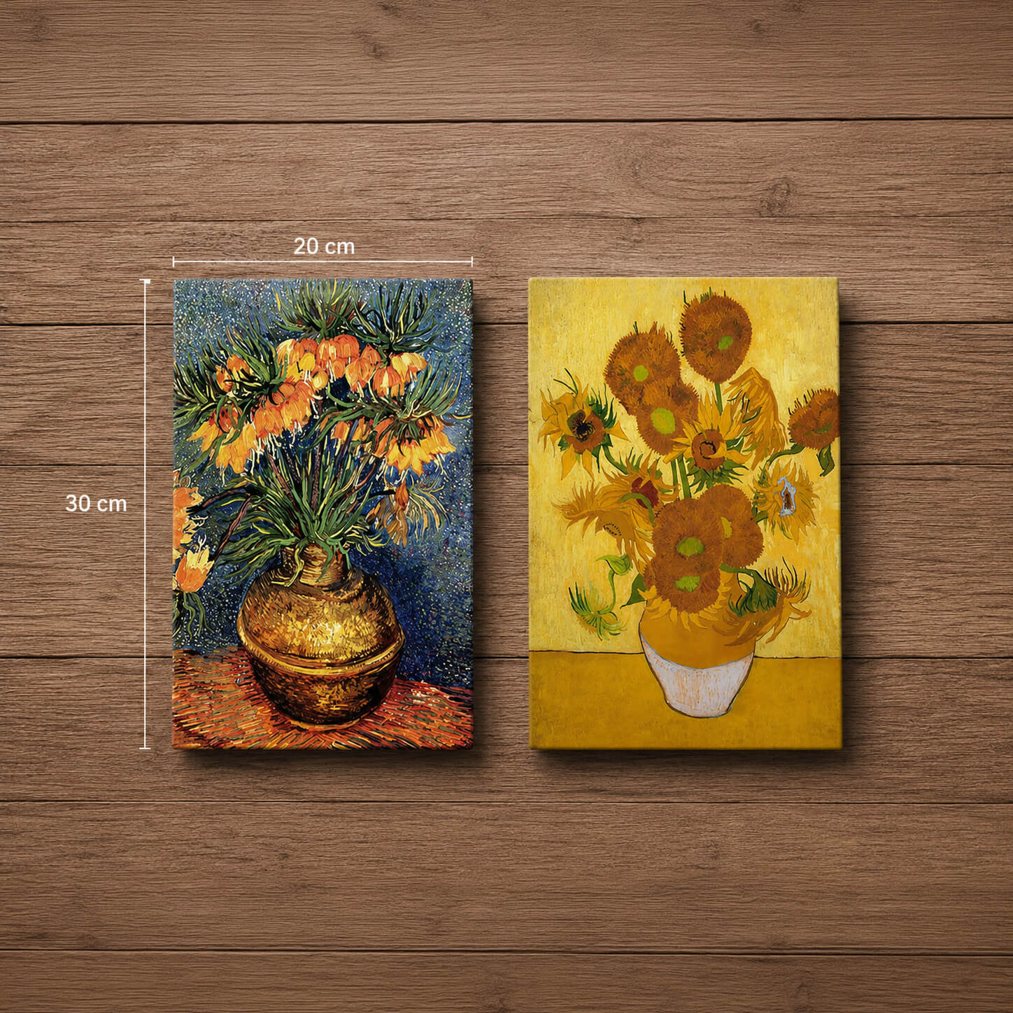 Vincent van Gogh 2 li tablo serisi