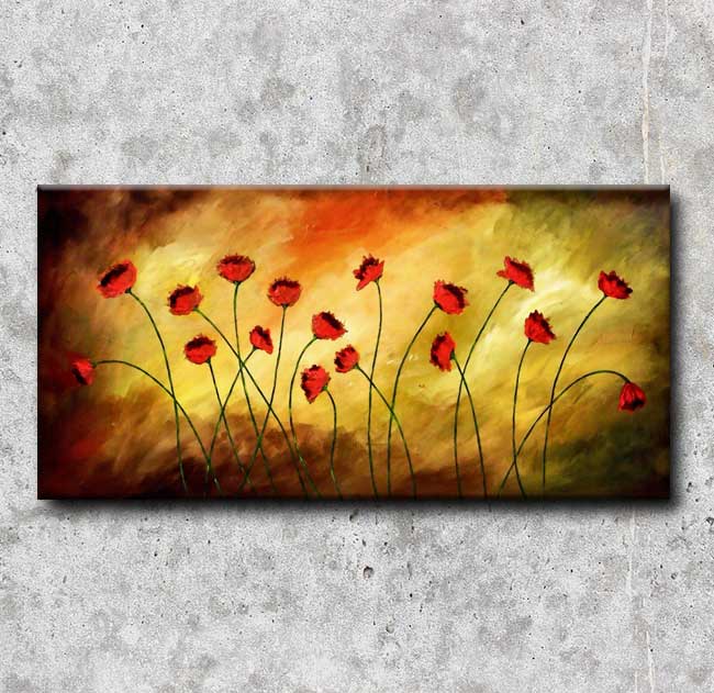 Divine Poppies Kampanyalı Tablo