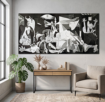 Guernica Kanvas Tablosu
